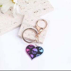💀 ❤️ bag charm/ keychain